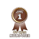Multi-User 80cpm - Level 1
