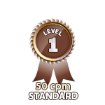 Standard 50cpm - Level 1