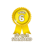 Standard 50cpm - Level 6