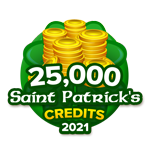 St Patricks 25,000 Credits