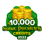 St Patricks 10,000 Credits