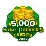 St Patricks 5,000 Credits