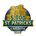 St Patricks 5,000 Credits