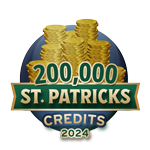 St Patricks 200,000 Credits