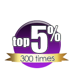Top 5%, 300 Times