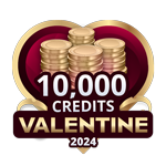 Valentine's 10,000 Credits
