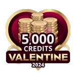 Valentine's 5,000 Credits
