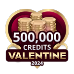 Valentine's 500,000 Credits