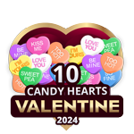 10 Candy Hearts