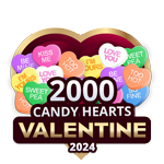 2,000 Candy Hearts