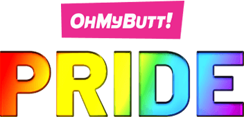 OhMyButt pride logo