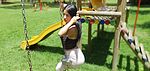 Lana DuranPlaying in the park