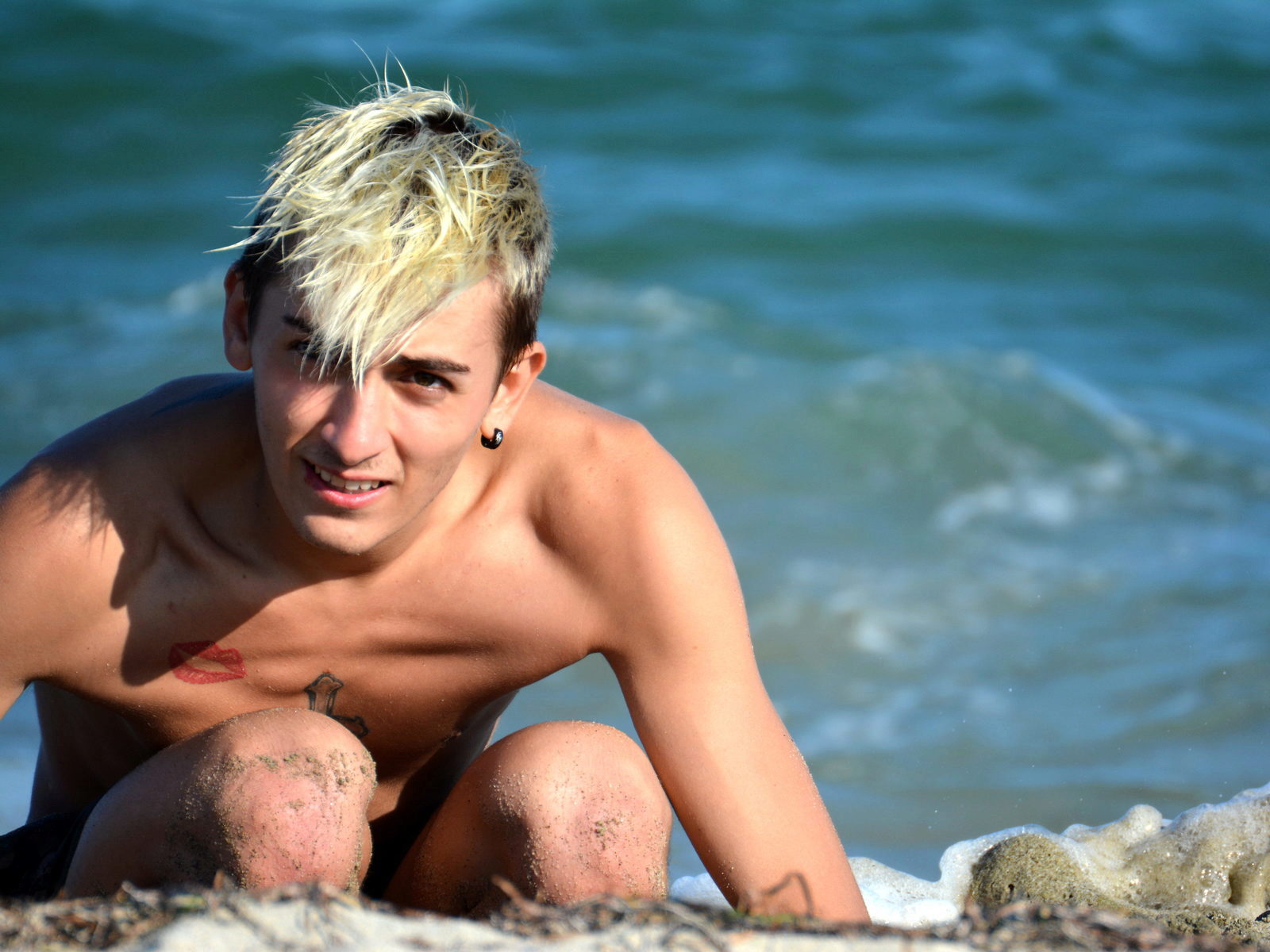 Nico Stallone blonde
