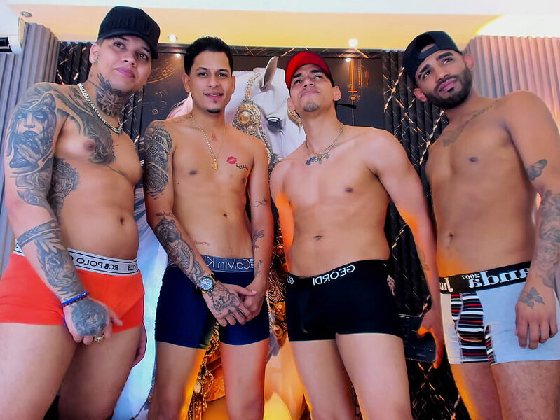 Michael & Massimo & Dominic & Klar low quality