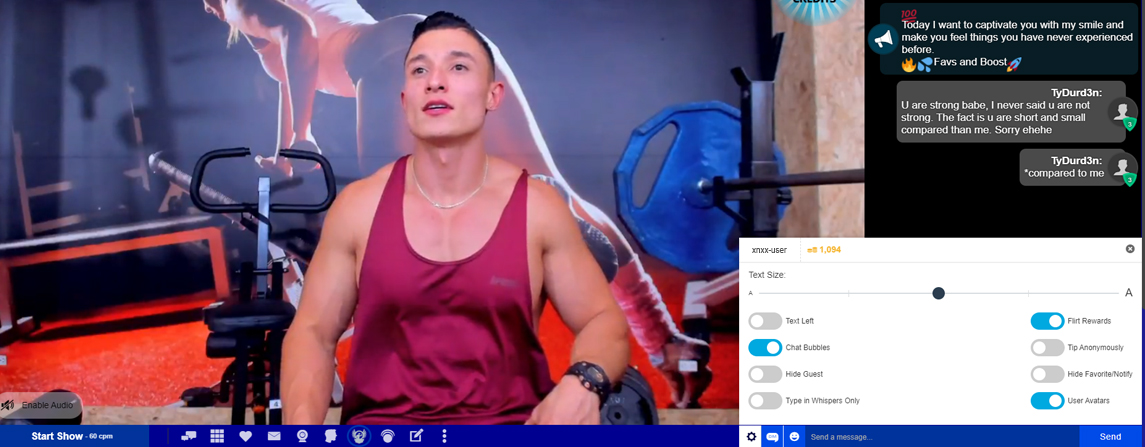Font Sizing Control Panel Area