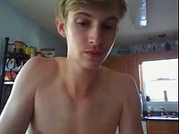 Sexy Cole Jerking His Pierced Dick