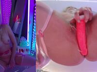 Valentines Dildo Play