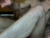  Sexy Papi Rides Dildo Till He Shoots a Big Load 